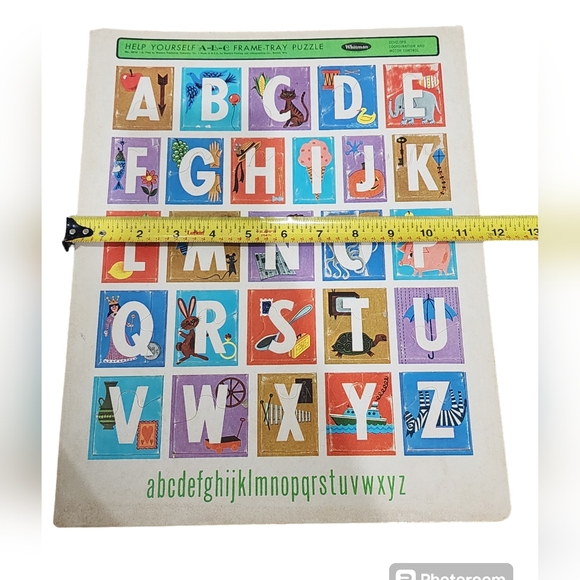 Vintage ABC 1966 Frame-Tray Puzzle - Picture 6 of 7